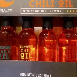 Chili Oil Tasting GIFT SET 4X